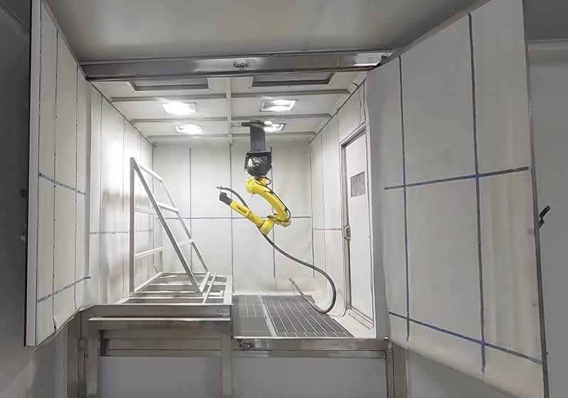 高端木門噴砂機